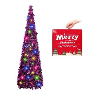 Árvore de Natal de neve dobrável de 1,5 m - MACTING