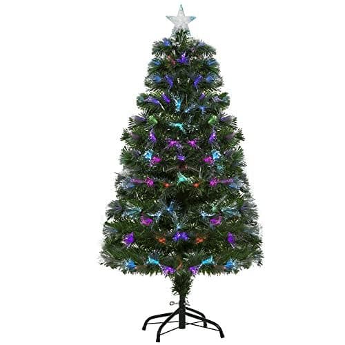 Árvore de Natal decoração incluída – 120cm – HOMCOM